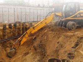 Устройство котлована Сибай
